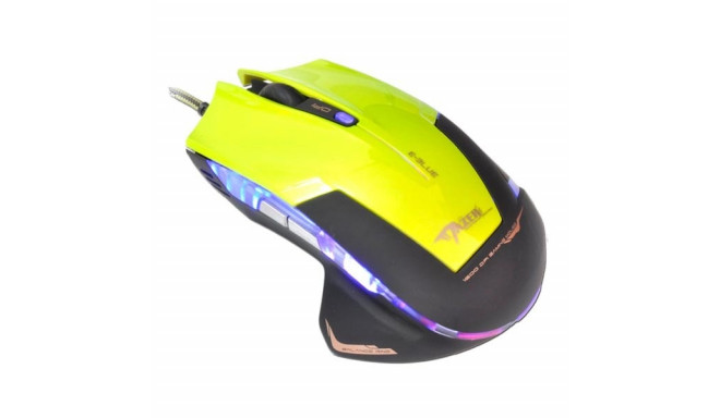 E-Blue EMS124GR Gaming Mouse with Additional Buttons / LED RGB / 2400 DPI / Avago Chipset / USB Gree