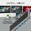 PROMATE ApexHub-MST 13in1 USB-C Dock Station HDMI / DisplayPort / LAN / PD 100W / SD/TF / USB3.0