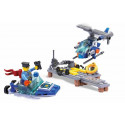 Blocki MyPolice Police patrol on water and the air / KB0654 / Constructor with 112 parts / Age 6+