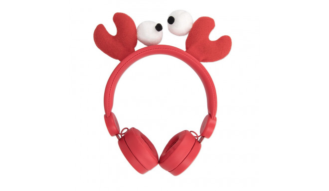 Forever AMH-100 Craby Universal Headphones For Childs With Cable 1.2m / LED Animal Ears