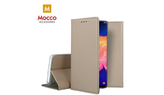 Mocco Smart Magnet Book Case For Apple iPhone 12 Pro Max Gold