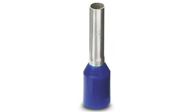 Juhtmehülss 0,34mm², isoleeritud, türkiis, L=6,0mm