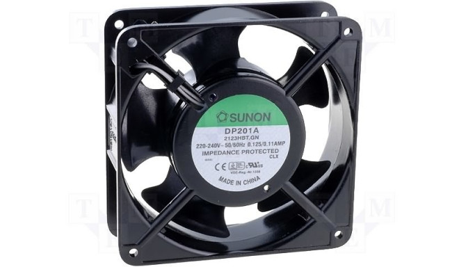 FAN 120X120X38 45dB 148m³/h BALL 230VAC