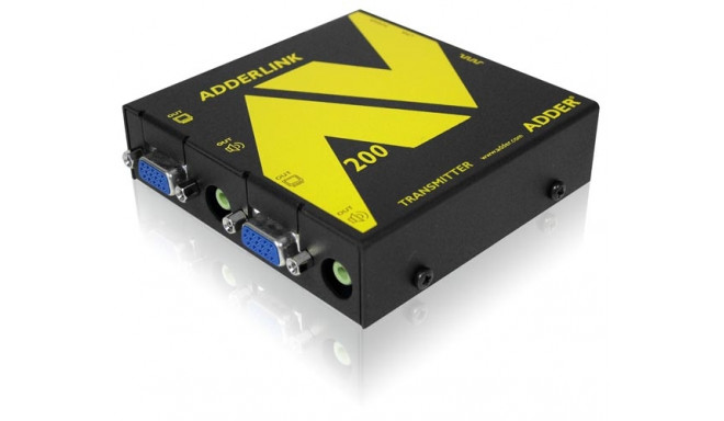 AdderLink 200 SeriesTransmitter Audio, Video & RS-232