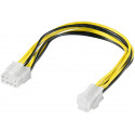 Internal Power cable 8 Pin plug -> P4 4 pin jack