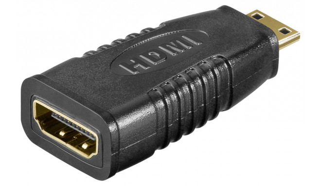 Üleminek Mini HDMI (M) - HDMI (F)