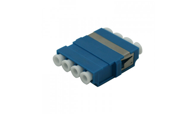 Adaptor LC SM Blue - ZR - QD - Metal Clip - Flange - STD