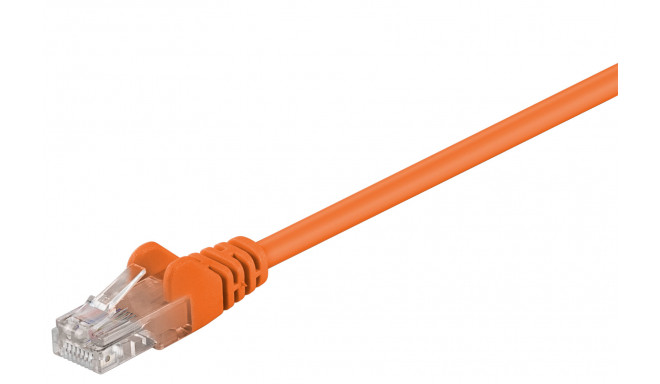 Võrgukaabel Cat6 UTP 0.5m, oranz, CCA