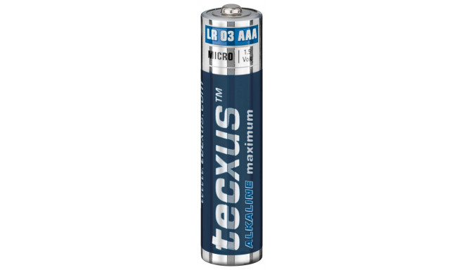Patarei AAA Alkaline manganese 1,5V LR03, Tecxus