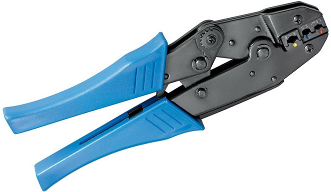 Crimping tool, blue - for insulated terminals