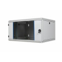 Seinakapp 6U 330x600x400 klaasuks, k,l,s, eemaldatavad küljed, TOP hall
