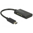 Kaardilugeja USB-C - 2 x SD / SDHC / MS / MMC / Micro SD