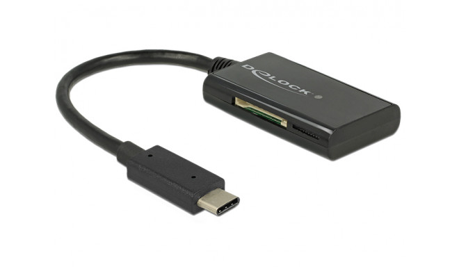 Kaardilugeja USB-C - 2 x SD / SDHC / MS / MMC / Micro SD