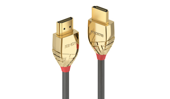 HDMI kaabel 2.0m, Ethernet, 4K 4096x2160@60Hz, GOLD