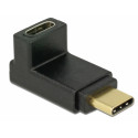 Adapter USB-C (F) - (M) 90°, 10 Gbps, nurgaga üles