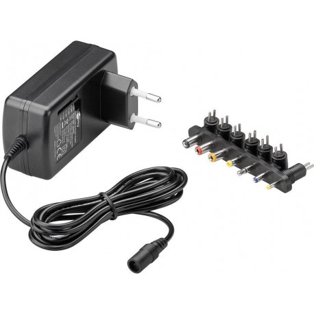 AC/DC adaptor 100-240V/9-24V 1500mA, USB