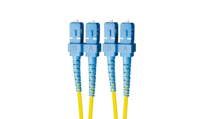 Enhanced SC - SC G.652D YELLOW LSZH 2F 3.0mm ZDPX 1.5M