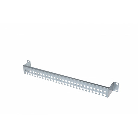 Kaablihoidja 1U kaablisidemete kinnitus, metall