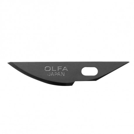 OLFA KB4-R/5 Curved art blade, 5 pcs.