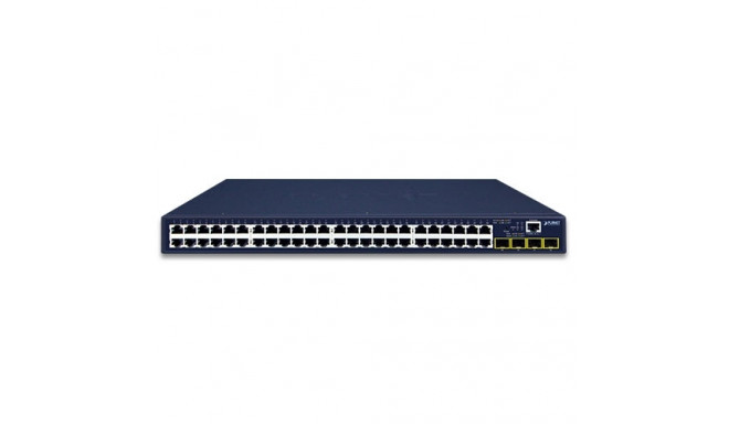 IPv4/IPv6, 48-Port 10/100/1000T  + 4-Port 100/1000X SFP L2/L4 /SNMP Manageable Gigabit Ethernet Swit