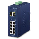 Switch: 8 x 10/100/1000Mbps, 2 x SFP, 1 x RJ-45 console, Layer 2/4