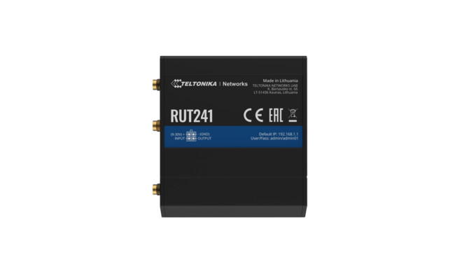 Tööstuslik LTE Wifi Ruuter: CAT4 2.4GHz, 2xLAN, 802.11b/g/n, -40°C-75°C, IP30