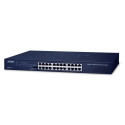 Switch: 24 x 10/100Mbps, metallist, Standard, Flow Control Off, VLAN, Extend, räkitav