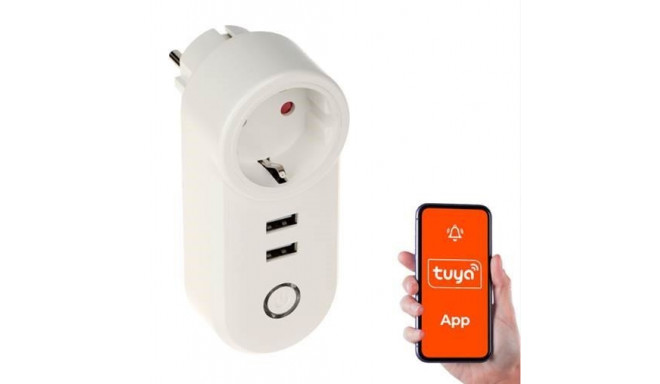 SMART HOME WIFI SMART SOCKET/USB ATLO-P1U2-TUYA GENWAY