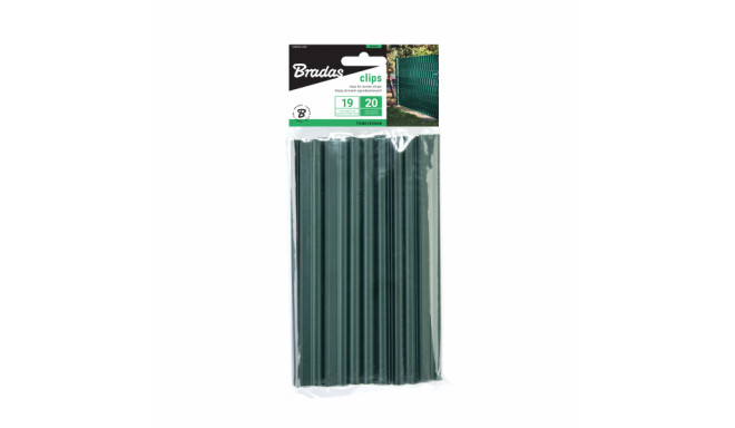 Clips for 450g screen strips - green