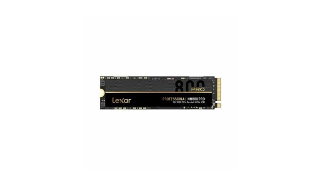 Lexar SSD||NM800PRO|2TB|M.2|PCIe Gen4|NVMe|3D TLC|Write speed 6500 MBytes/sec|Read speed 7500 MBytes