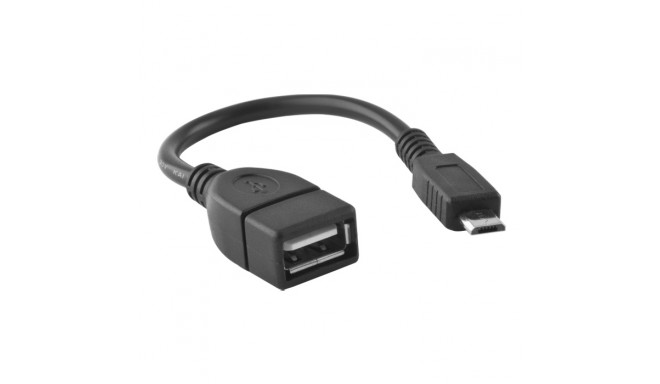 Forever adapter USB - microUSB black