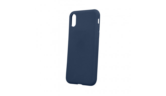 Matt TPU case for iPhone 15 Pro 6,1" dark blue