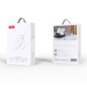 XO wall charger CE13 PD QC 3.0 65W 1x USB 2x USB-C white + USB-C - USB-C cable