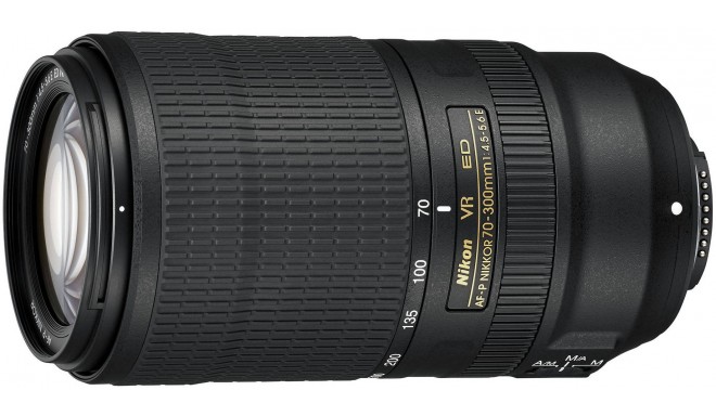 Nikon AF-P Nikkor 70-300mm f/4.5-5.6E ED VR lens