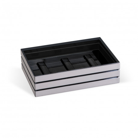 Tatkraft King Tower Soap Dish Multilayer Acrylic