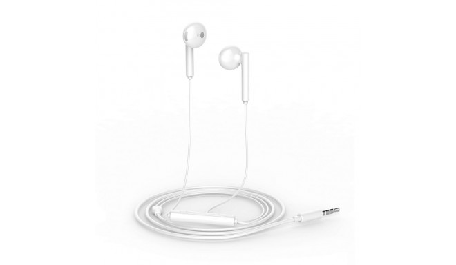 HUAWEI original wire earphones Jack 3,5 mm with microphone AM115 white blister