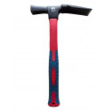 BRICKLAYER HAMMER 600G FIBERGLASS HANDLE