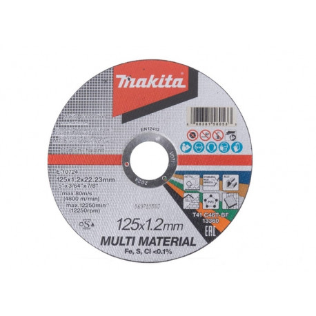CUTTING WHEEL 125X1.2MM MULTIMATERIAL
