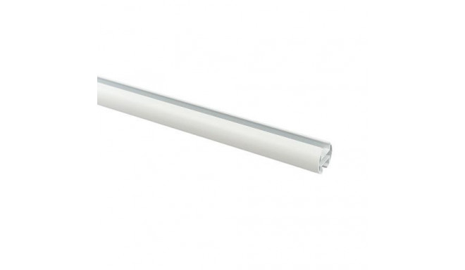 CURTAIN ROD PROFILE ASPEN WH 3.0M D19