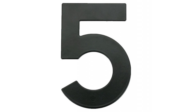 HOUSE NUMBER 5 MB-5 145MM BLACK