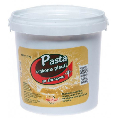 käsipesupasta HIGĖJA abrasiiviga