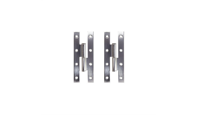 HINGE H STIIL 140X55X2.5MM NIKKEL 2TK. VASAK