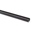 CURTAIN ROD PROFILE ASPEN BL 2.4M D19