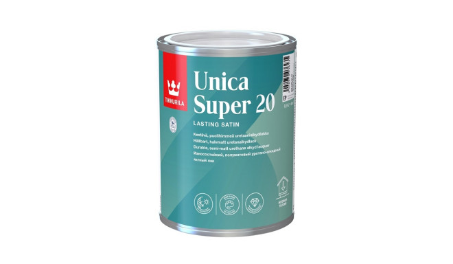 LACQ UNICA SUPER 20 S-GL TIKKURILA 0.9L