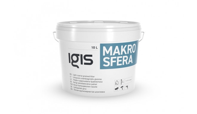 karedateraline glasuur Makrosfera 10 l