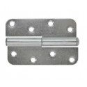 RIM HINGE 110 MM ZINC RIGHT 6537LM