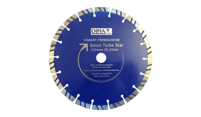 DISC 50003612 DIAMOND TURBOSTAR 230X22MM