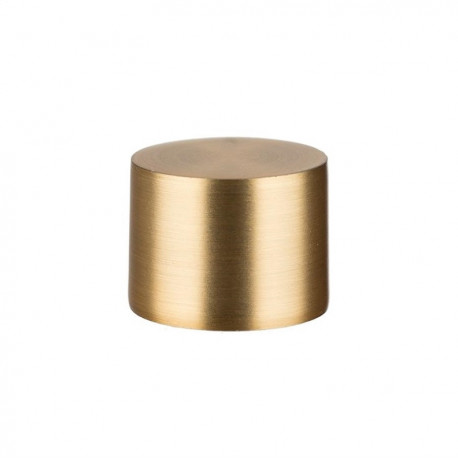 CURTAIN ROD FINIAL LUNA D19 M.GOLD 2PC