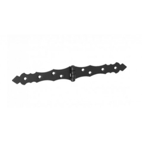 GATE HINGE DEC ZOF250 250X34X2.0 BLACK