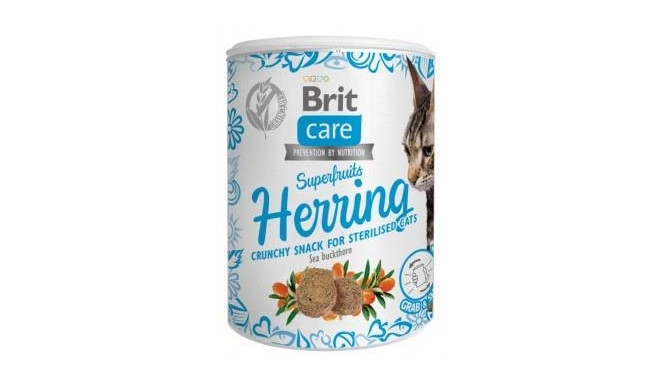 BRIT CARE CAT SUPERFRUITS HERRING 100G